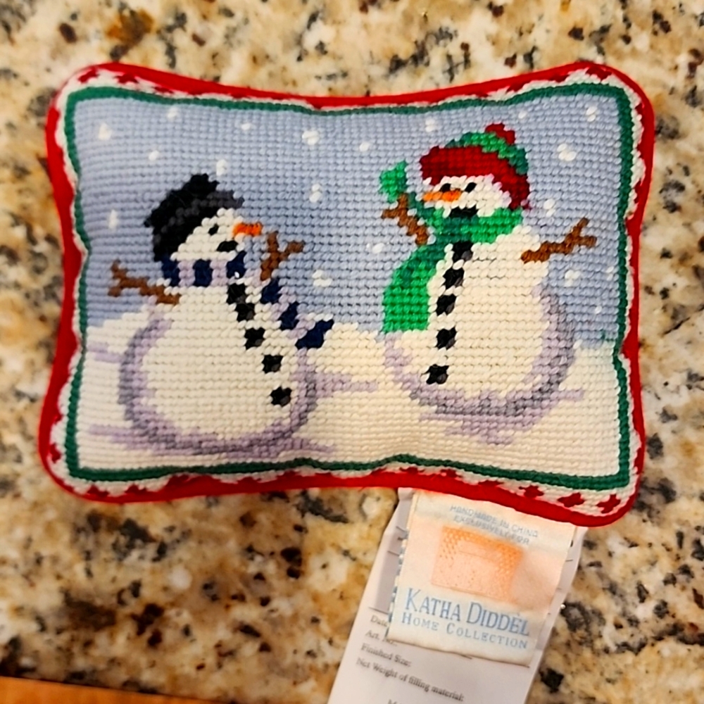 Snowman Pillow